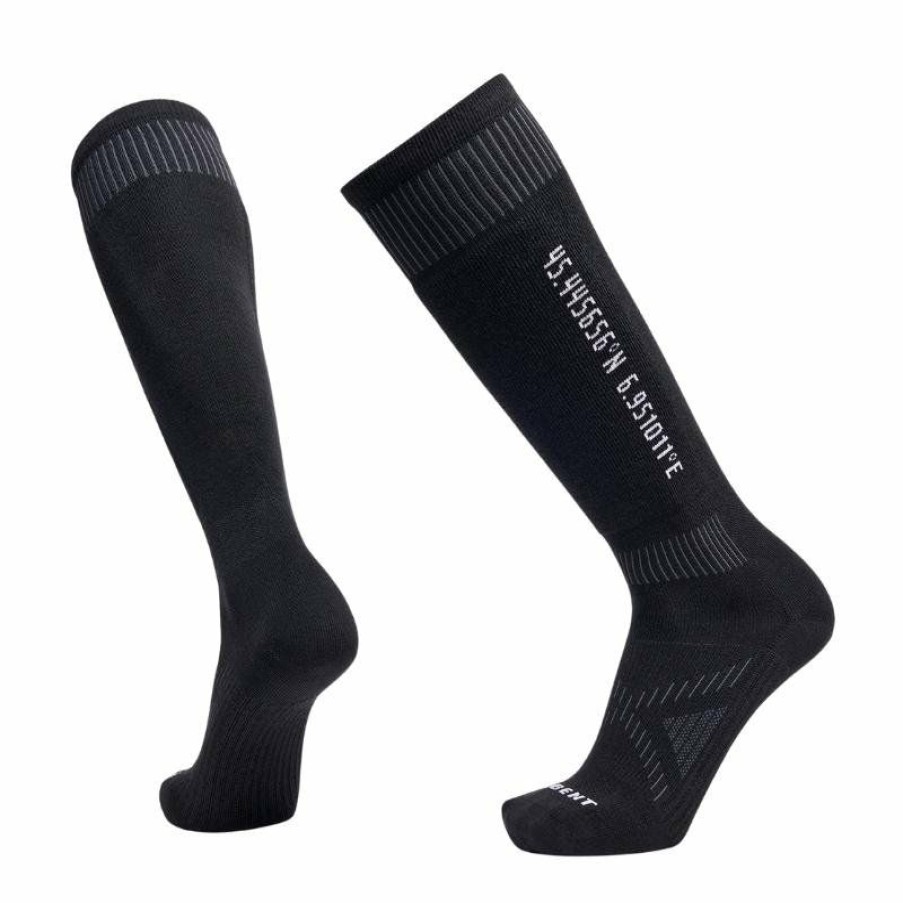 * Special Offers Le Bent Core Ultra Light Snow Socks Black Clearance