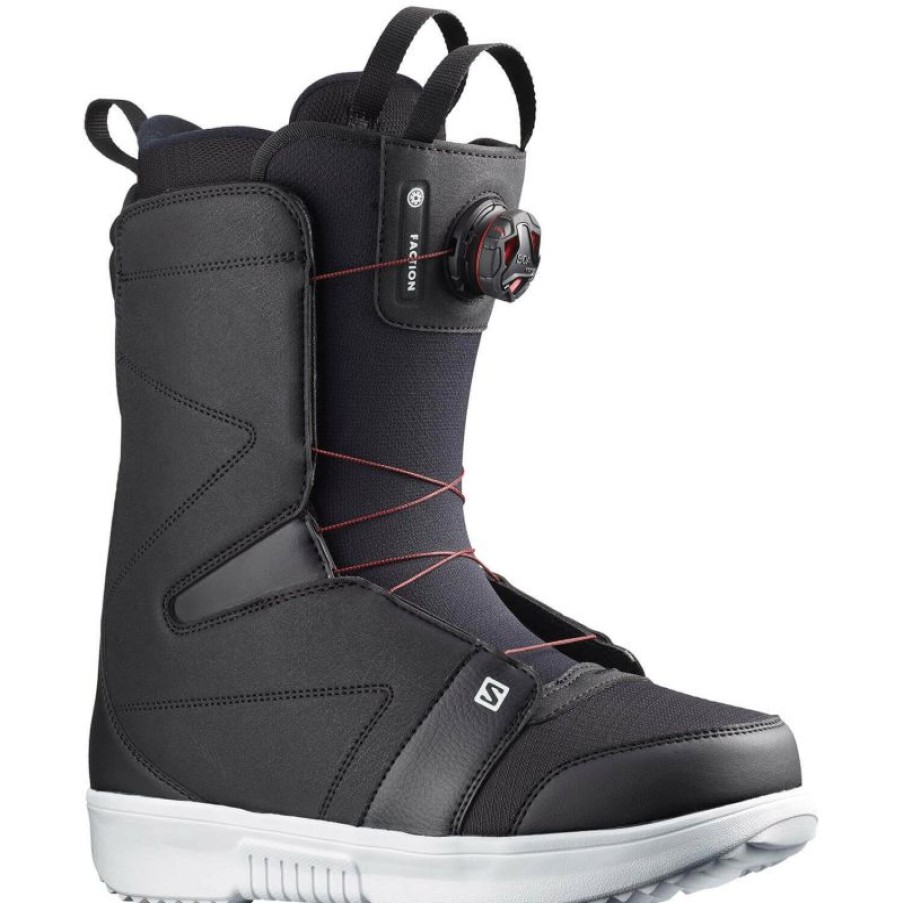 * Featured Salomon Faction Boa Snowboard Boots 2023 Black/White Online