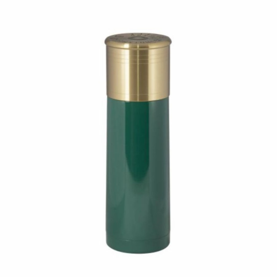 * Online Stansport 12 Gauge Shotshell Thermo Bottle Green New