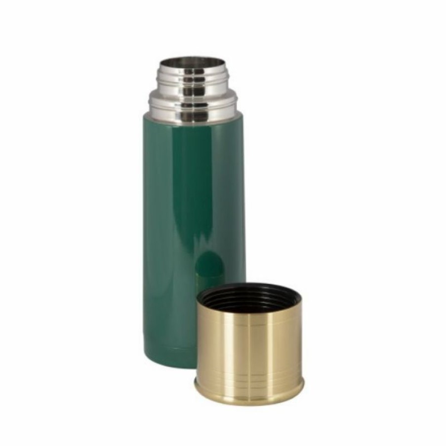 * Online Stansport 12 Gauge Shotshell Thermo Bottle Green New