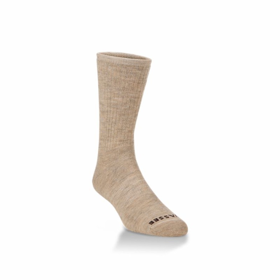 * Clearance Hiwassee Full Cushion Mini Crew Socks Oatmeal Clearance