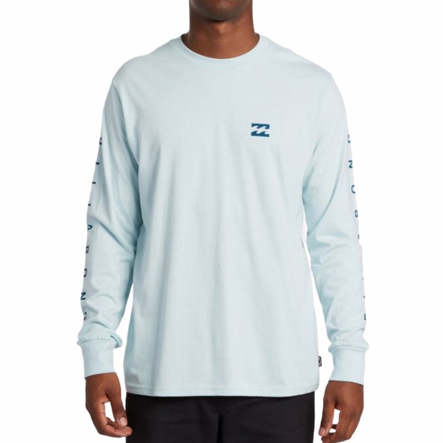 * Clearance Billabong Unity Long Sleeve Tee Coastal Blue Wholesale