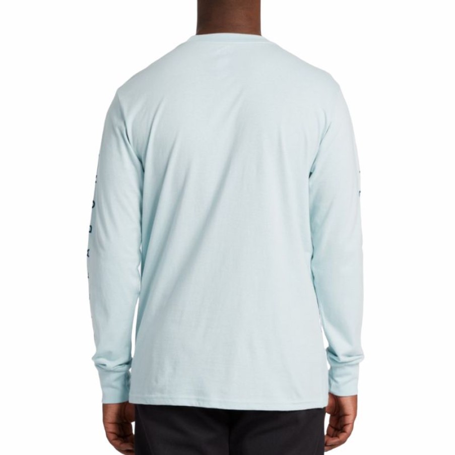 * Clearance Billabong Unity Long Sleeve Tee Coastal Blue Wholesale