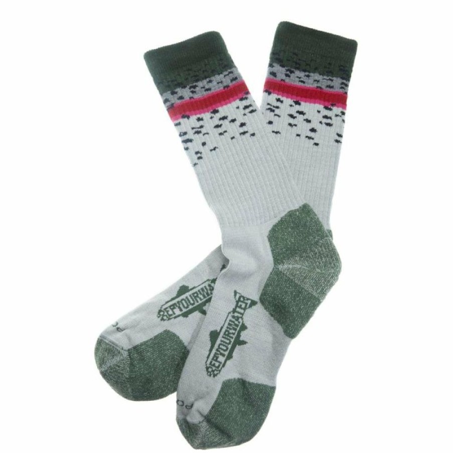 * Clearance Rep Your Water Light Weight Trout Socks Hot