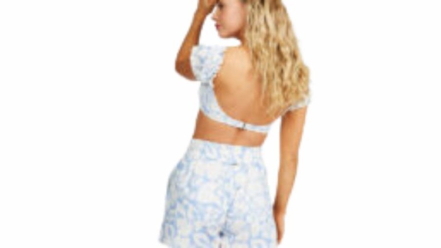 * Best-Selling Billabong Love To Lounge Elastic Waist Shorts Rain Drop Clearance