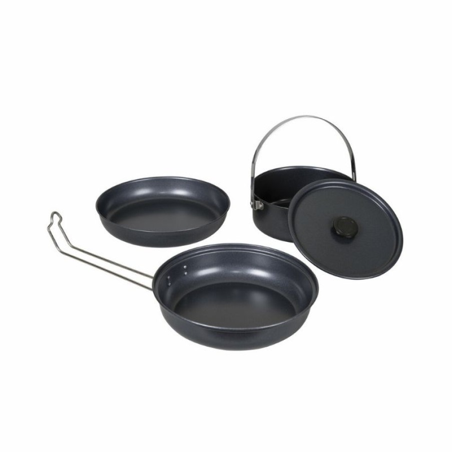 * Sale Stansport Black Granite Mess Kit Clearance