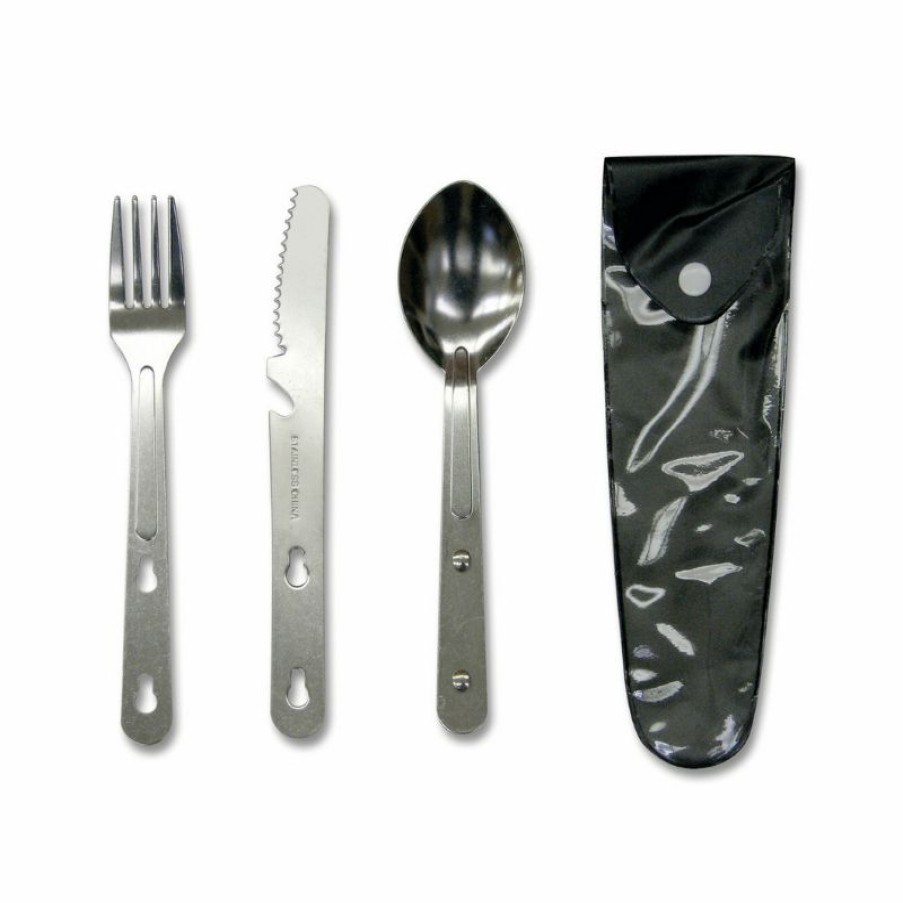 * Discounts Stansport Stainless Steel Knife, Fork, And Spoon Set Hot