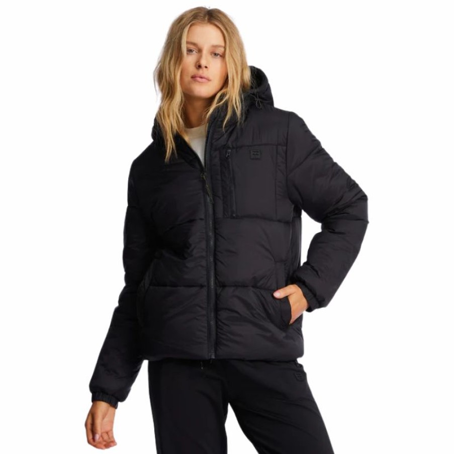 * Hot Selling Billabong Women'S Transport Puffer 3 Black Online