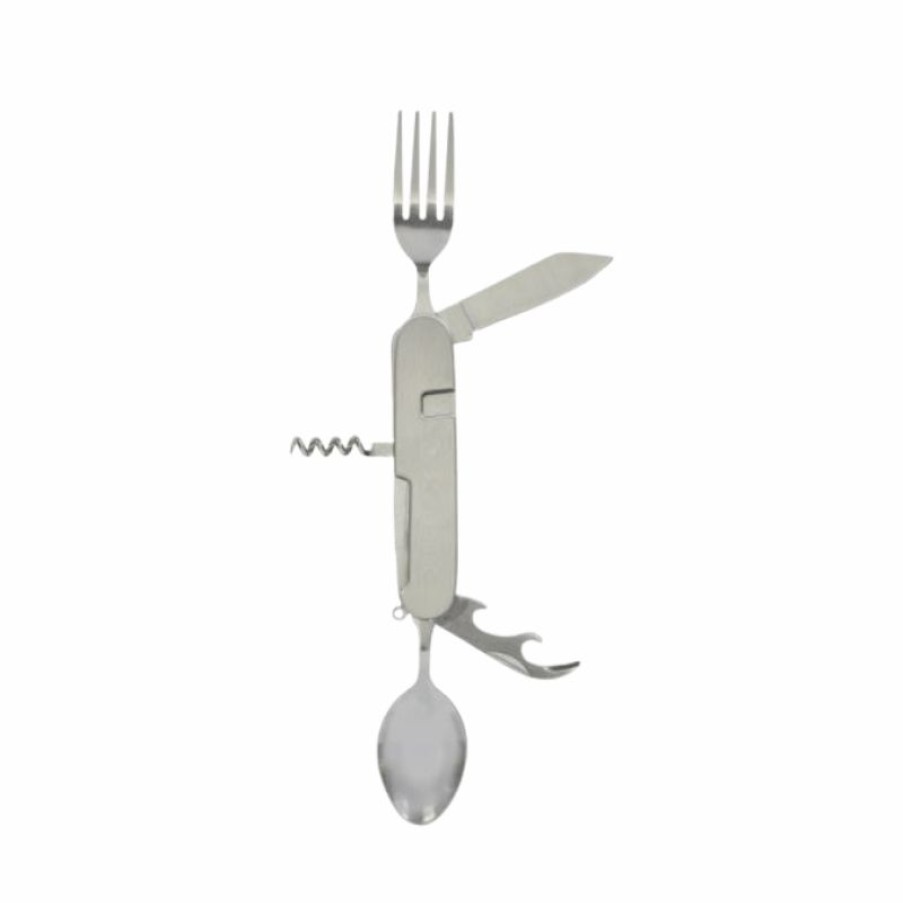 * Classical Stansport Campers Knife W/ Fork & Spoon Hot