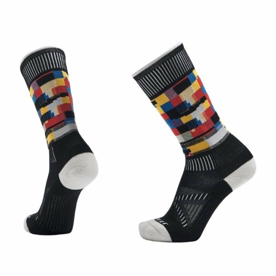 * Latest Fashion Le Bent Kids Abc Light Snow Socks Black Wholesale