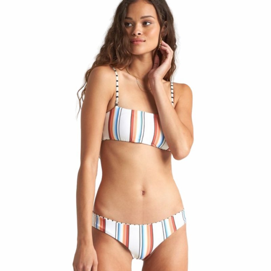 * Featured Billabong Hidden Sun Lowrider Reversible Bikini Bottom Multi New