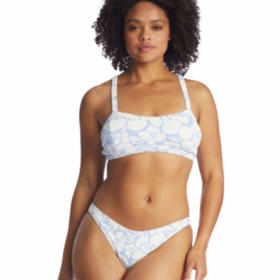 * Best-Selling Billabong Beyond The Blue Isla Low-Rise Bikini Bottoms Salt Crystal Hot