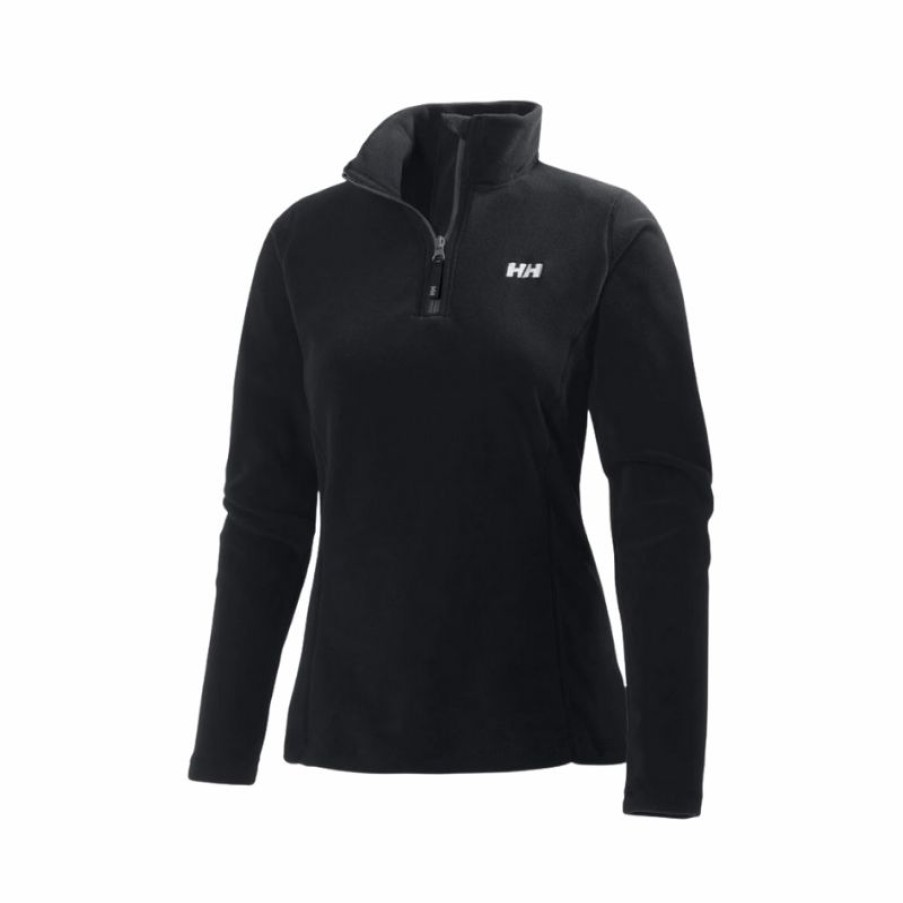 * Latest Fashion Hh Women'S Daybreaker 1/2 Zip Fleece Black Clearance