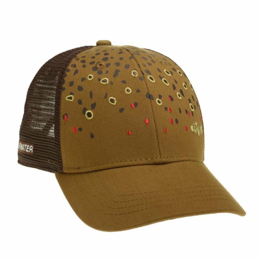 * Clearance Rep Your Water Trout Skin Hat Brown New